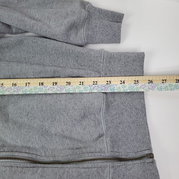 Under Armour Men's Size S Freedom x Project Rock Full Zip Hoodie Gray - Picture 10 of 13